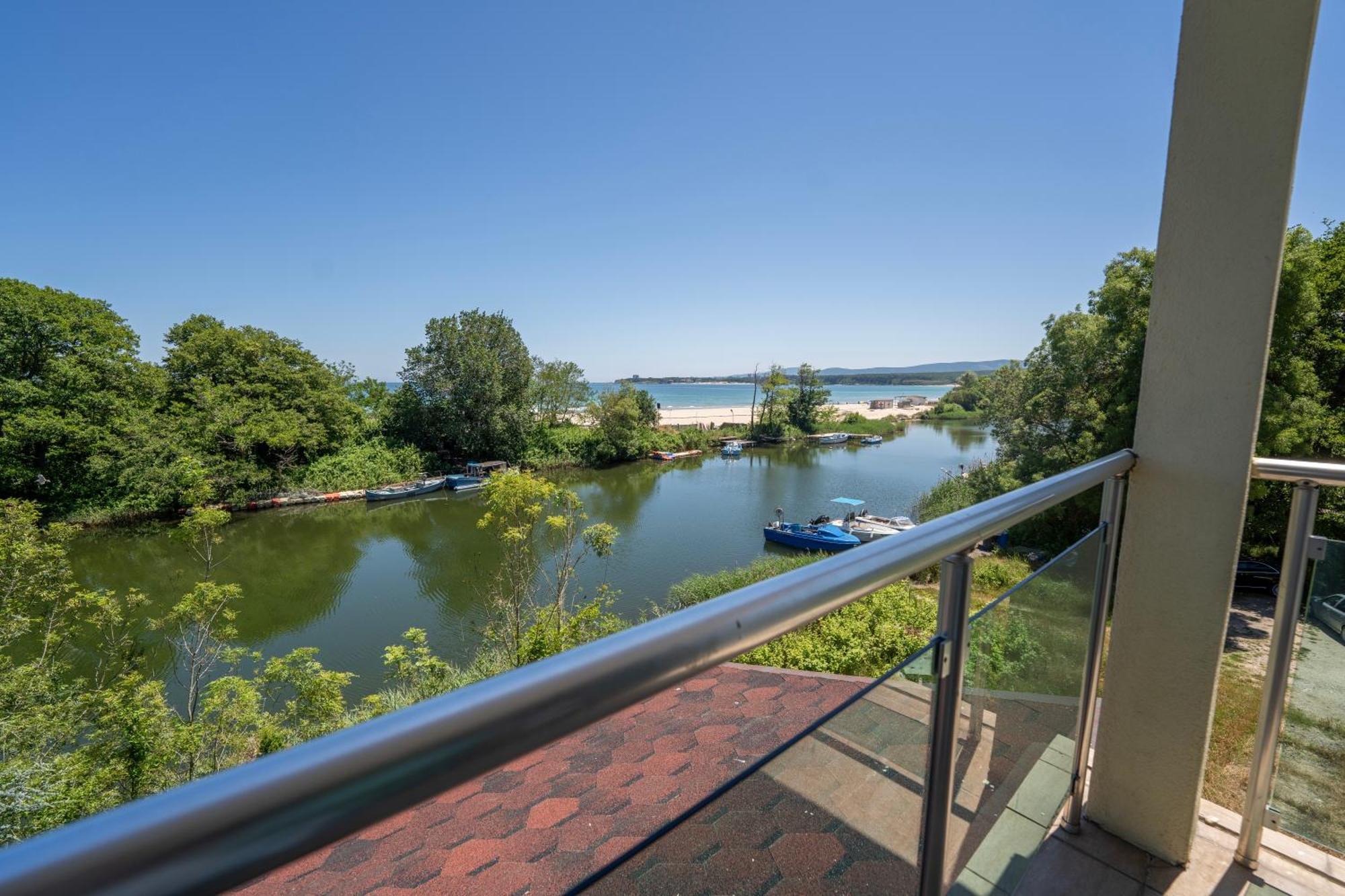 Perla Sun Beach Hotel Приморско Экстерьер фото