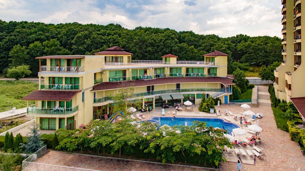 Perla Sun Beach Hotel Приморско Экстерьер фото