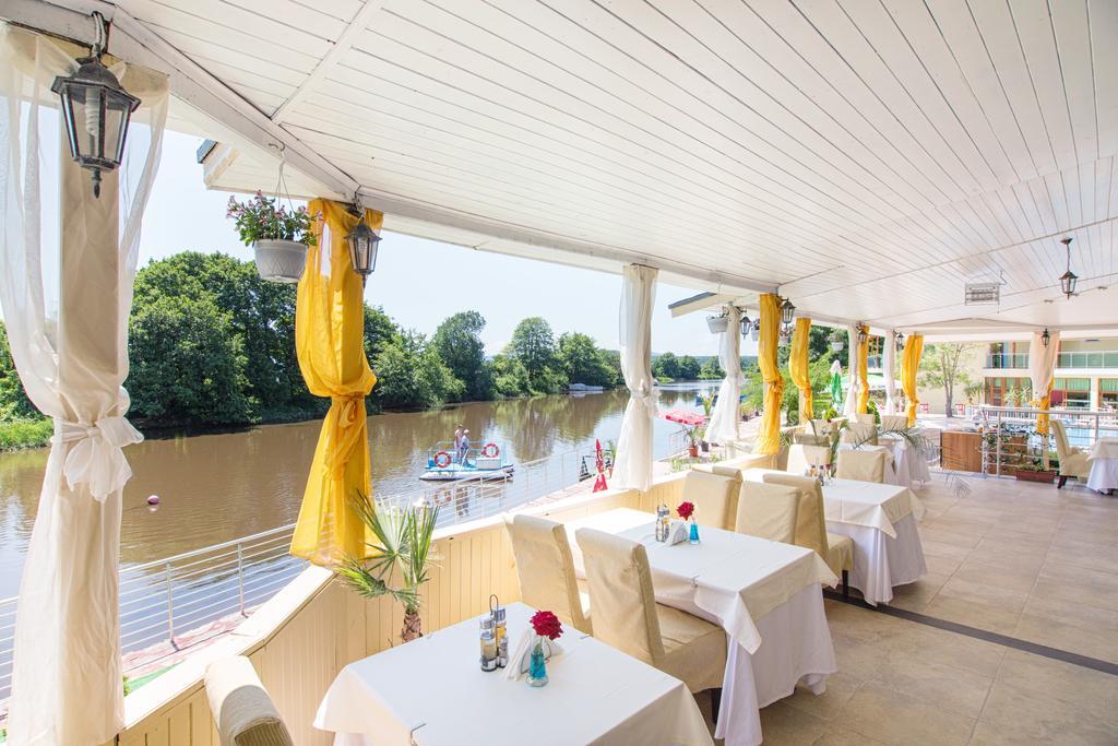 Perla Sun Beach Hotel Приморско Экстерьер фото