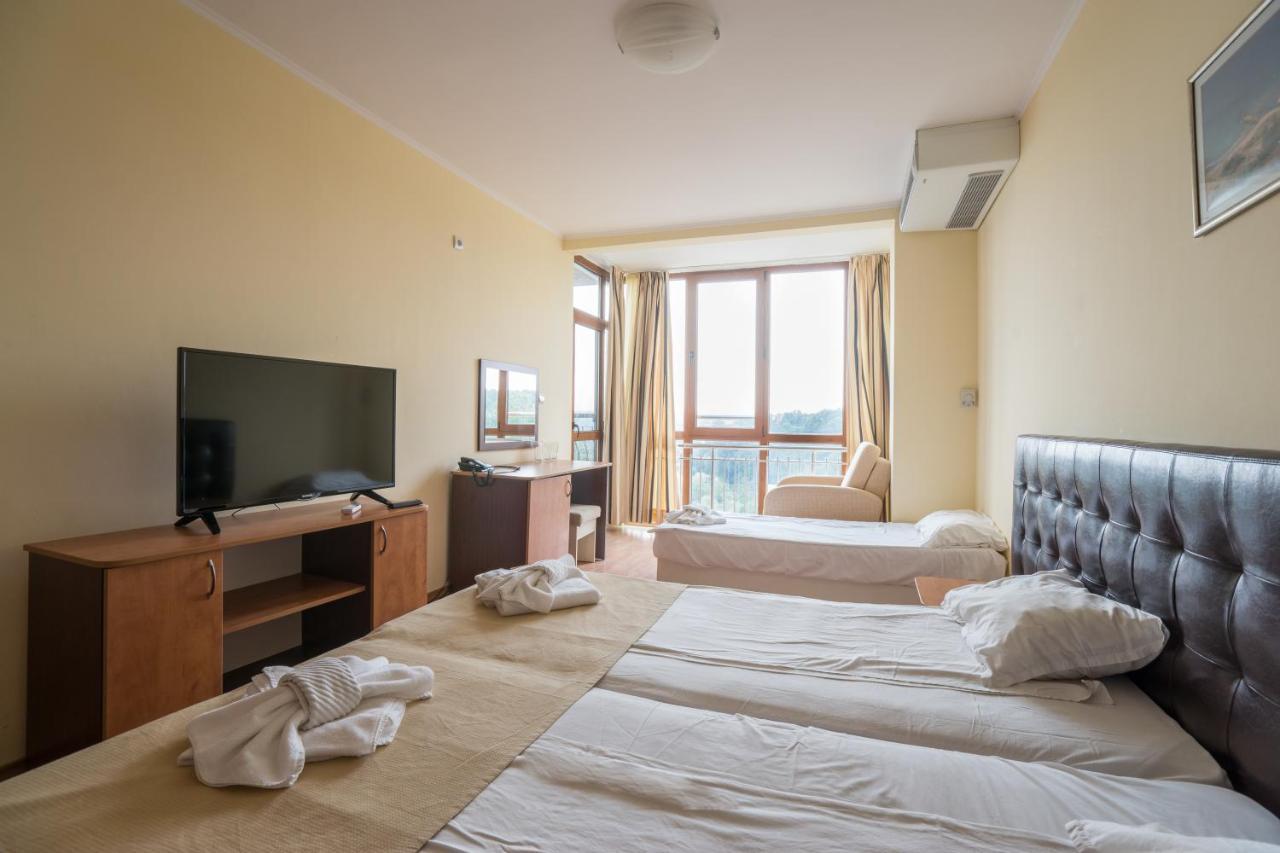 Perla Sun Beach Hotel Приморско Экстерьер фото