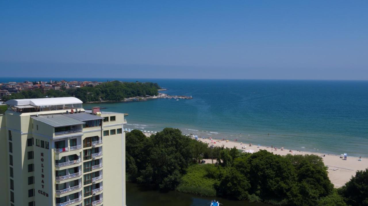 Perla Sun Beach Hotel Приморско Экстерьер фото