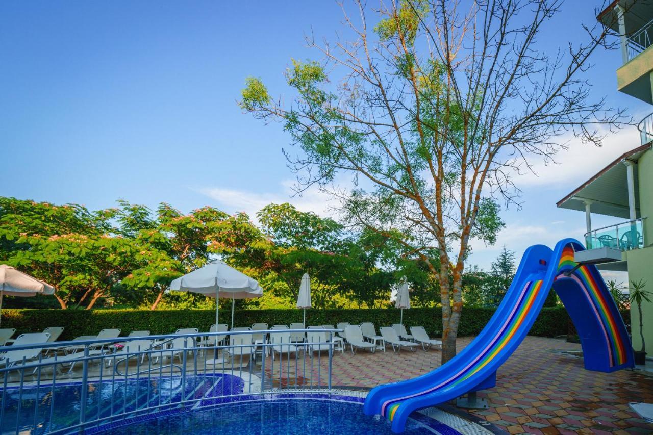 Perla Sun Beach Hotel Приморско Экстерьер фото